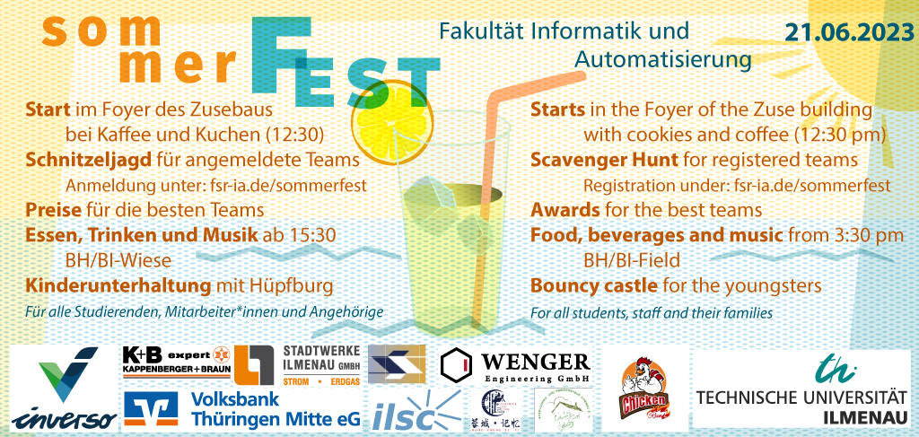 Sommerfest-Banner